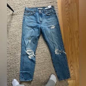 Levi wedgie with rips